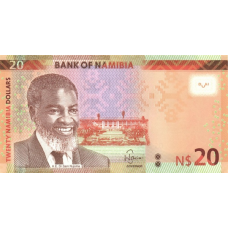 P17a Namibia - 20 Dollars Year 2015 (Without Diamond)